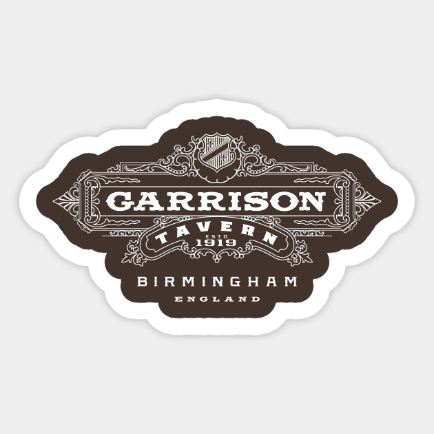 Garrison Tavern Sticker by MindsparkCreative